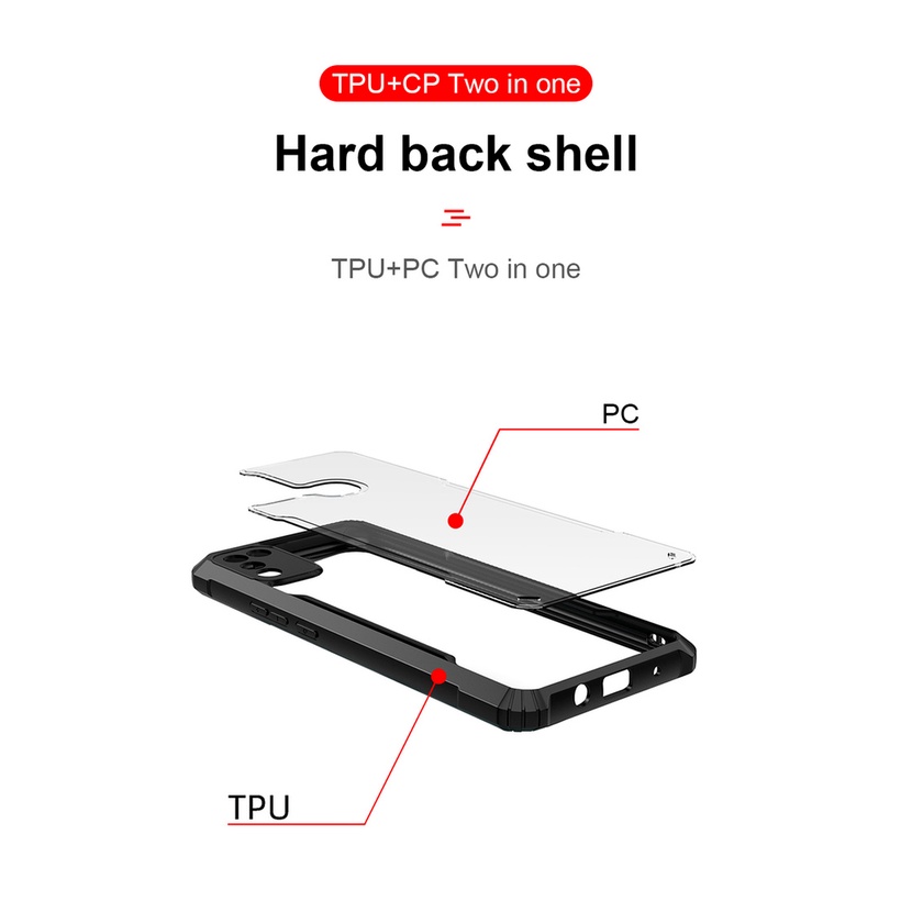 Ốp điện thoại mềm trong suốt đơn giản cao cấp dành cho Samsung Galaxy A13 M52 M32 5G A03 A03S A90 5G A52S