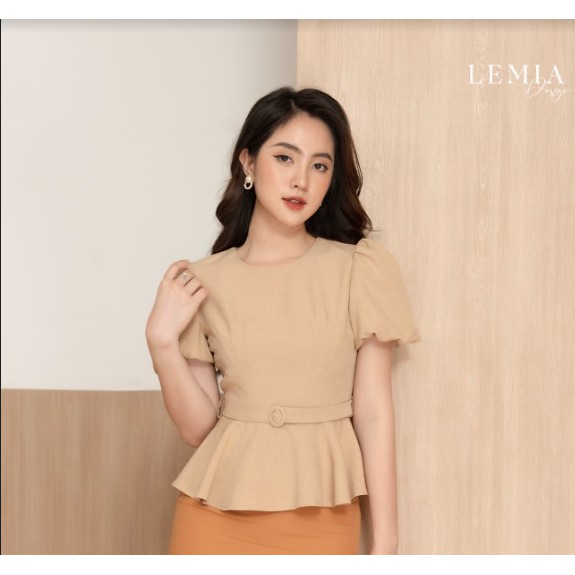 Áo Peplum tay bồng by LEMIA Design