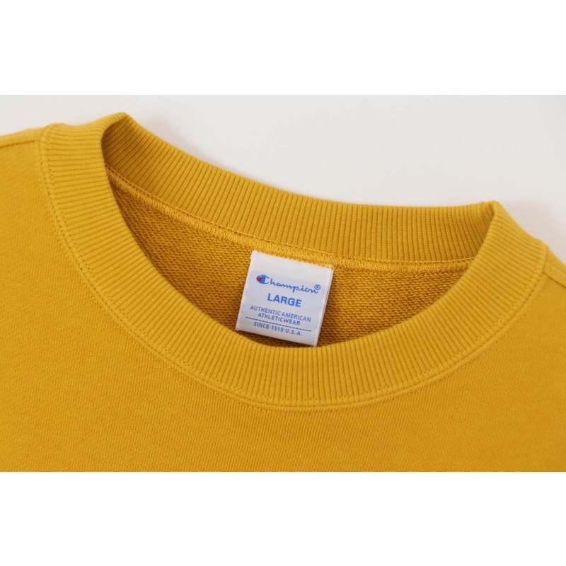 Áo Sweater Nam CHAMPION CASUAL  CREWNECK SWEAT SHIRT Mustard CMPC3Q002750