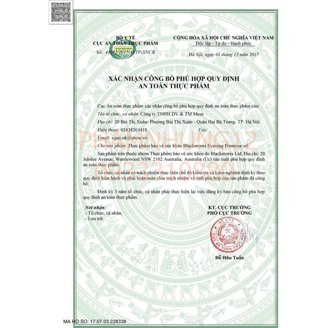 Tinh Dầu Hoa Anh Thảo Blackmores (190 viên). | BigBuy360 - bigbuy360.vn