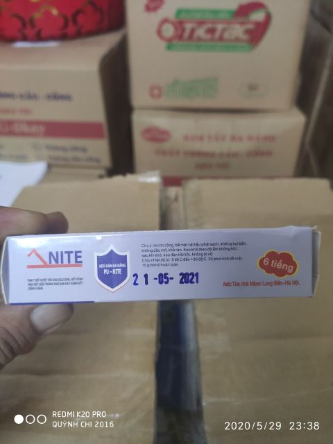 Keo dán đa năng nite 6 . thách thức keo silicon