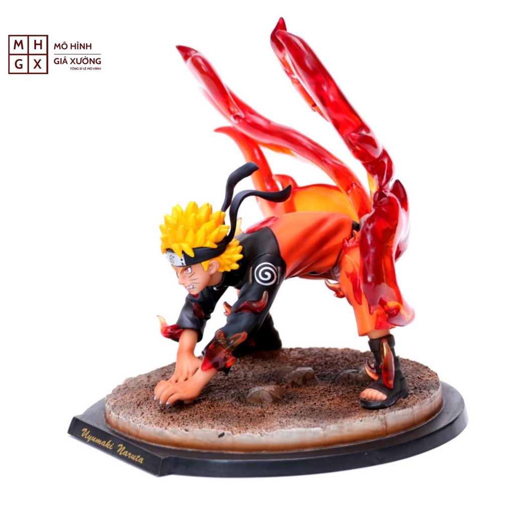 Mô hình Uzumaki Naruto Kybiuu Cao 20cm Trạng thái chiến đấu  Hokage Làng LÁ  Jinchuriki Cửu Vĩ Shippuuden - Tượng Figure