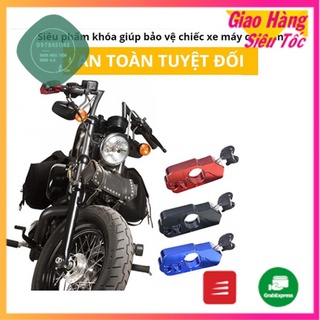 🔥giá lẻ như giá sỉ🔥 khoá tay phanh xe máy chống trộm - khóa kẹp thắng xe máy - khóa xe tay ga tay phanh mẫu mới [khoa-