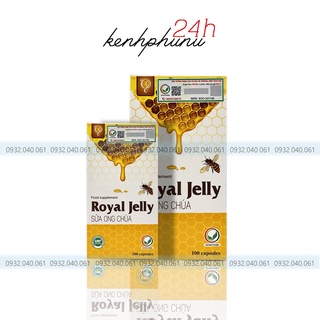 (chính hãng full hộp) Viên uống sữa ong chúa Royal Jelly Mli Schon 100viên