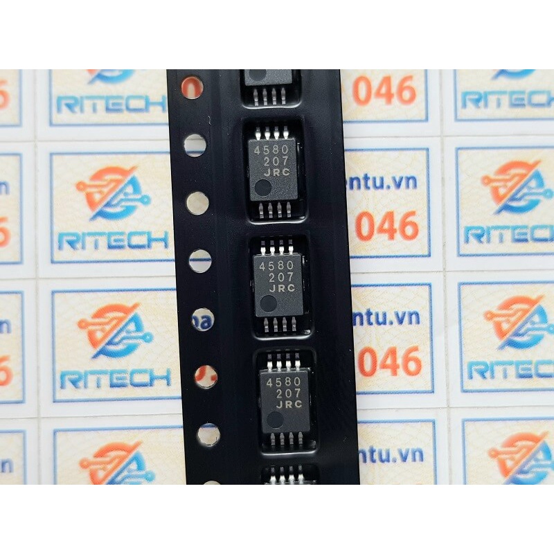 4580 JRC4580 NJM4580V IC Khuếch đại âm thanh kép TSSOP-8