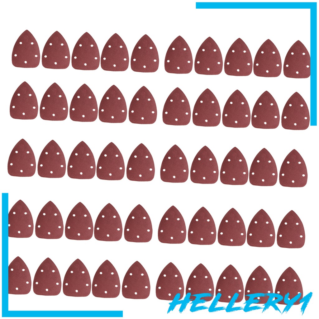 50 Tờ Giấy Nhám Hình Tam Giác 140x90mm 40 Grit