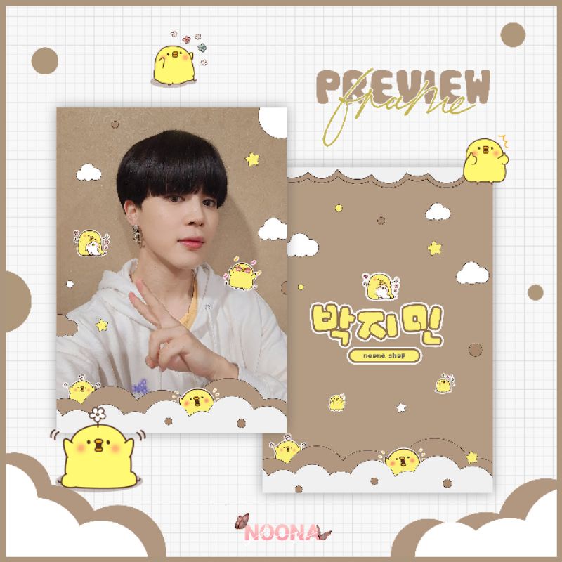 (Có sẵn/Order) FRAME BTS MEMBER