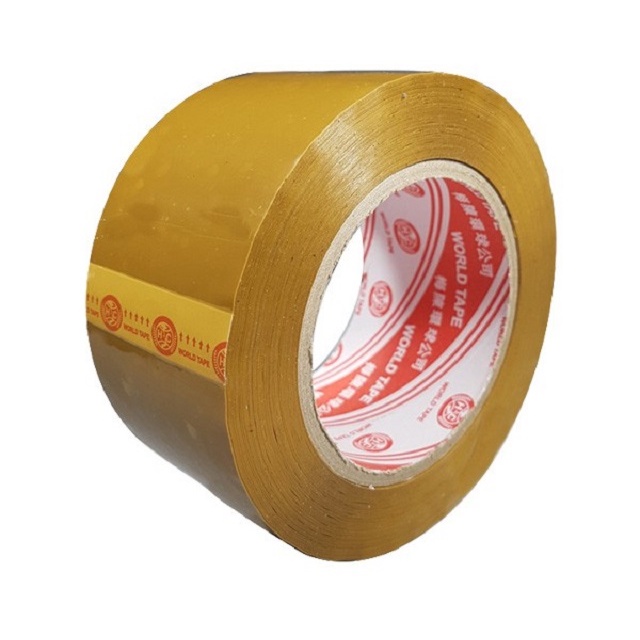 CARTON TP_1 Cây Băng Keo Đục Dán Thùng Dán Hộp 200YARD - ( 6 Cuộn ) Keo dán thùng loại tốt