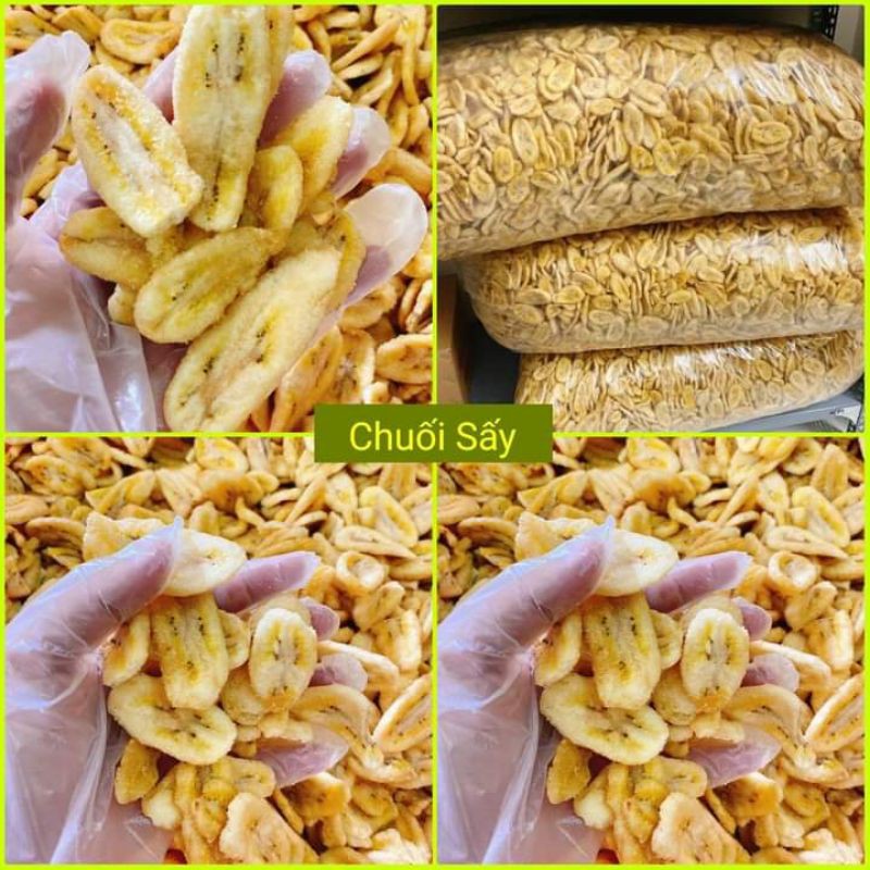 500gram Chuối sấy hàng xuất khẩu_ĂN VẶT BẢO HÂN