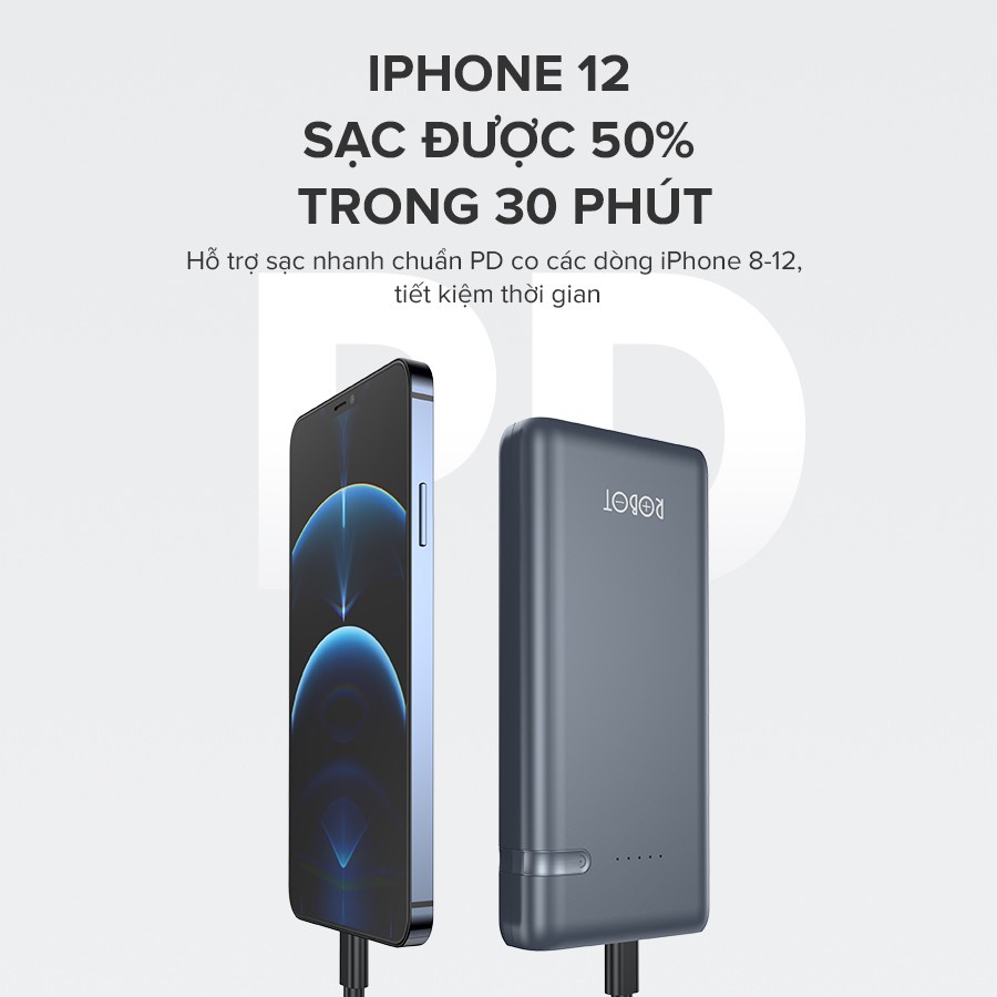 Pin Sạc Dự Phòng ACOME AP201 RT21 20000mAh Sạc Nhanh 22.5W  2 Cổng USB Micro Type c QC3.0 - BẢO HÀNH 18 THÁNG