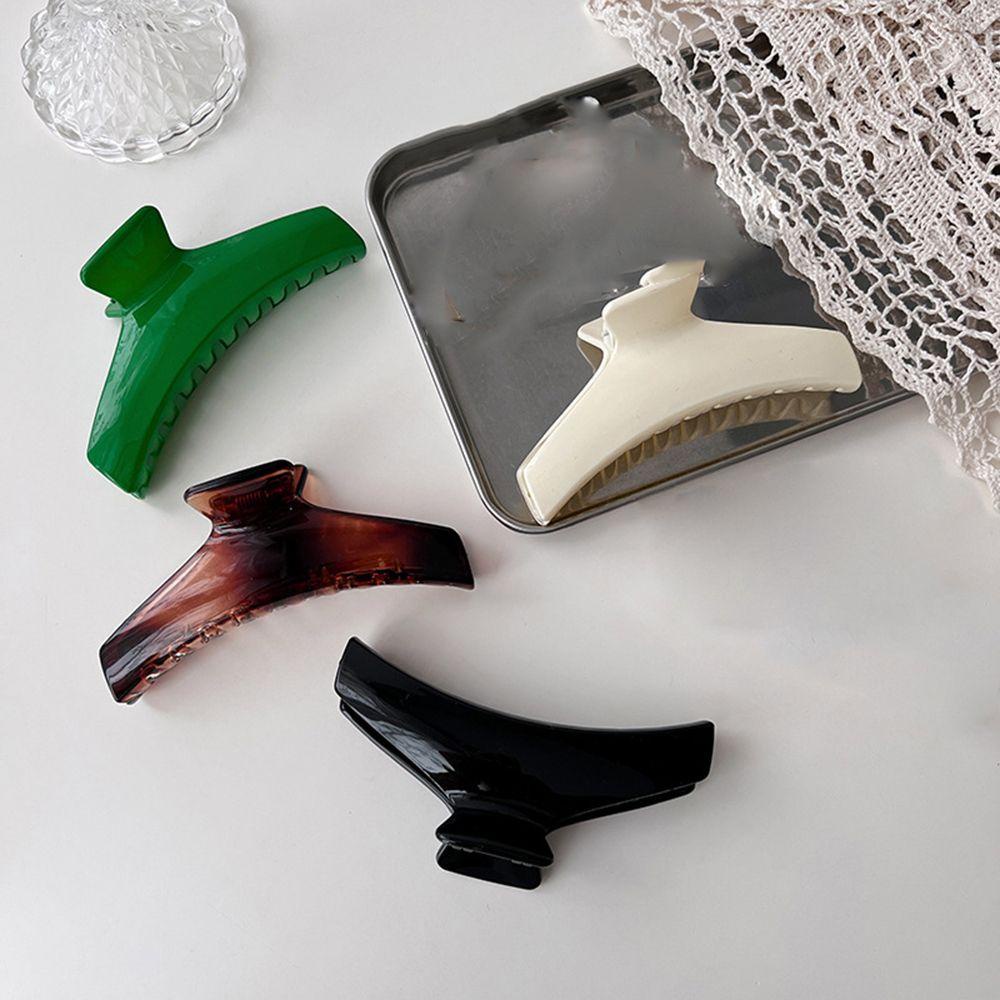 Kẹp Tóc Càng Cua Chất Liệu Acrylic Phong Cách Retro Cho Nữ