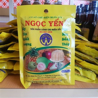 Combo 10 gói muối sấy ngọc yến 100g
