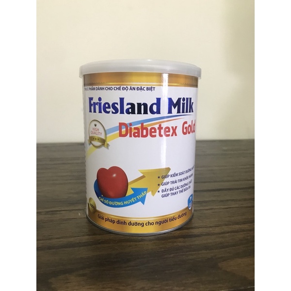 Sữa tiểu đường Friesland milk diabetex gold,Ổn định đường huyết,Halanmilk,400g,900g
