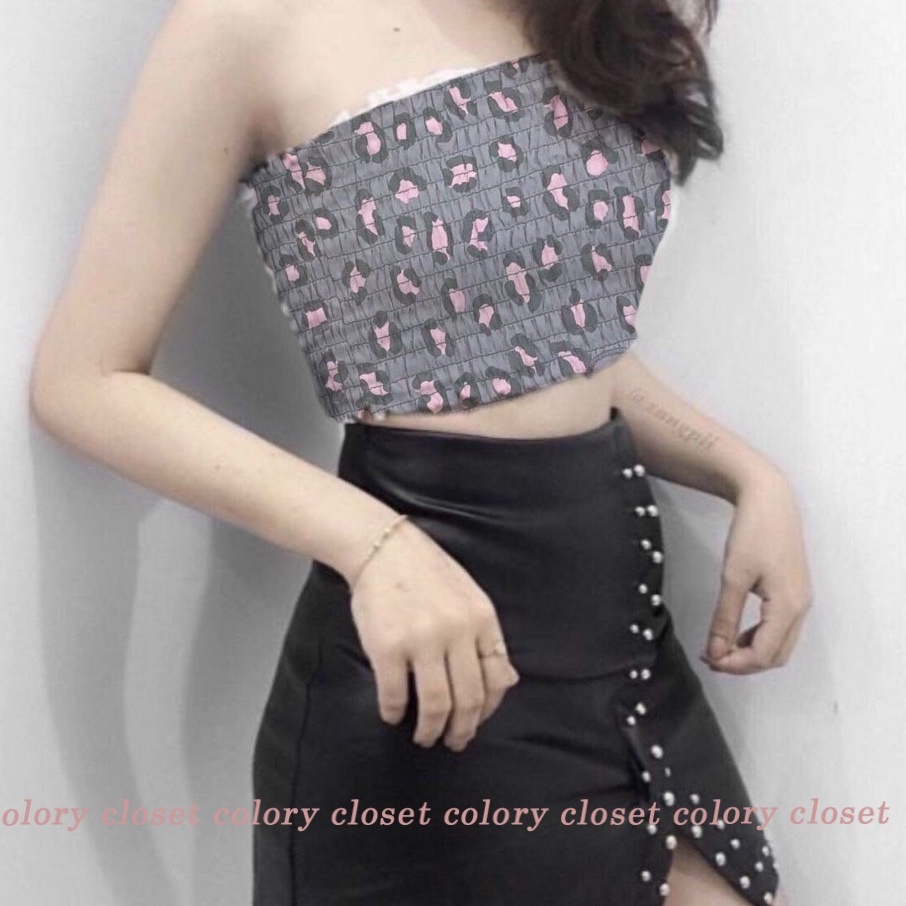 áo ống nhúm xinh màu loang mẫu hot-Colory | BigBuy360 - bigbuy360.vn