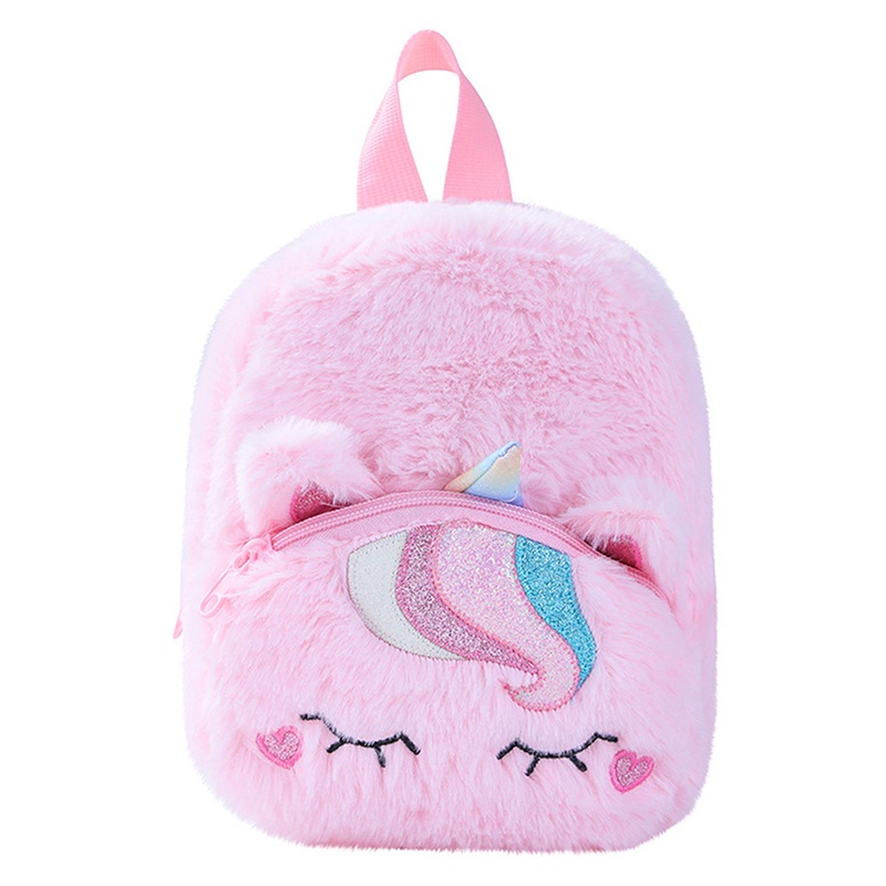 Balo Nhung HìNh NgựA Unicorn Dễ Thương Cho Bé