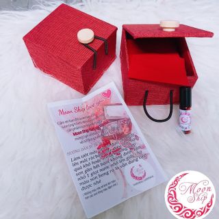 Son giấy cổ trang Handmade Moon Ship ( mẫu nút giả gỗ )
