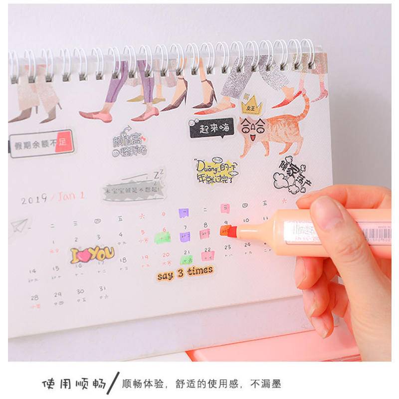 Bút Đánh Dấu Nhiều Màu Sắc Dùng Cho Học Sinh