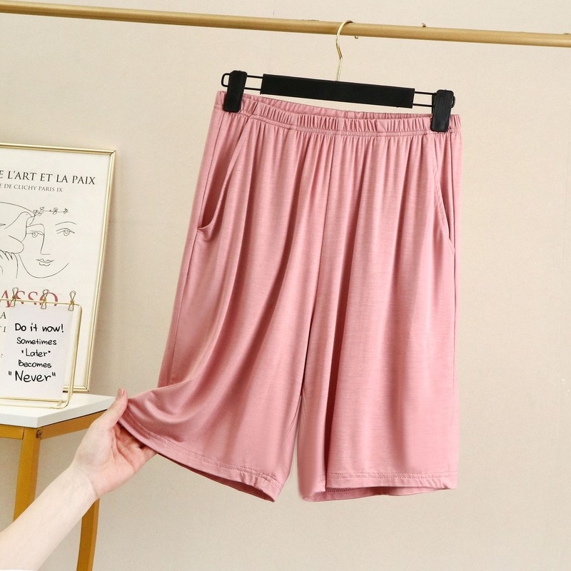 Quần short Dáng Rộng Chất Cotton Có Túi plus size XL-6XL Thời Trang Hàn Quốc 2022 Cho Nữ
