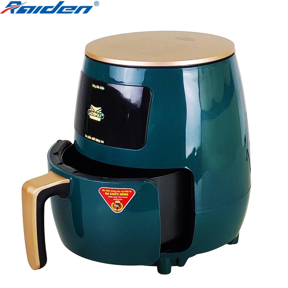 [Chính hãng] Nồi chiên không dầu 7L Ladomax HA-556 lòng nồi chống dính 4.5L, điều khiển cảm ứng, 12 chức năng chiên