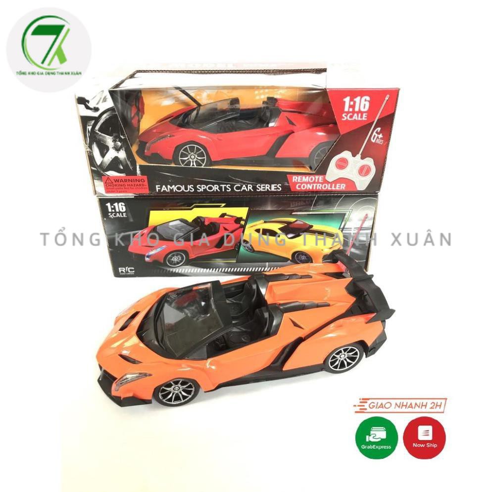 Xe ô tô thể thao điều khiển từ xa RC sport car siêu tốc độ có đèn led - hàng loại 1 có kèm sạc pin đồ chơi dành cho bé