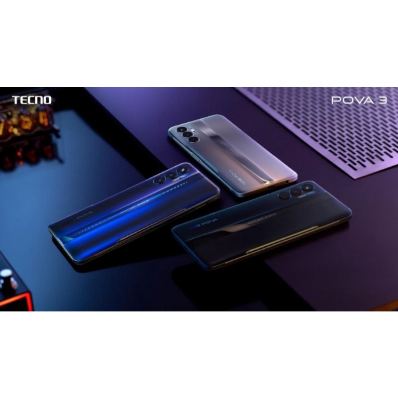 Điện Thoại Gaming Tecno Pova 3  - Hàng Chính Hãng