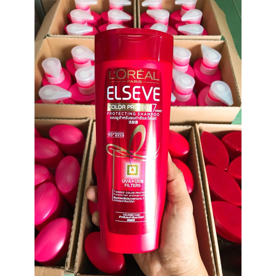 (330ml) Dầu Gội, Xả Giữ Màu Nhuộm L'Oréal Elseve Chính Hãng Cty