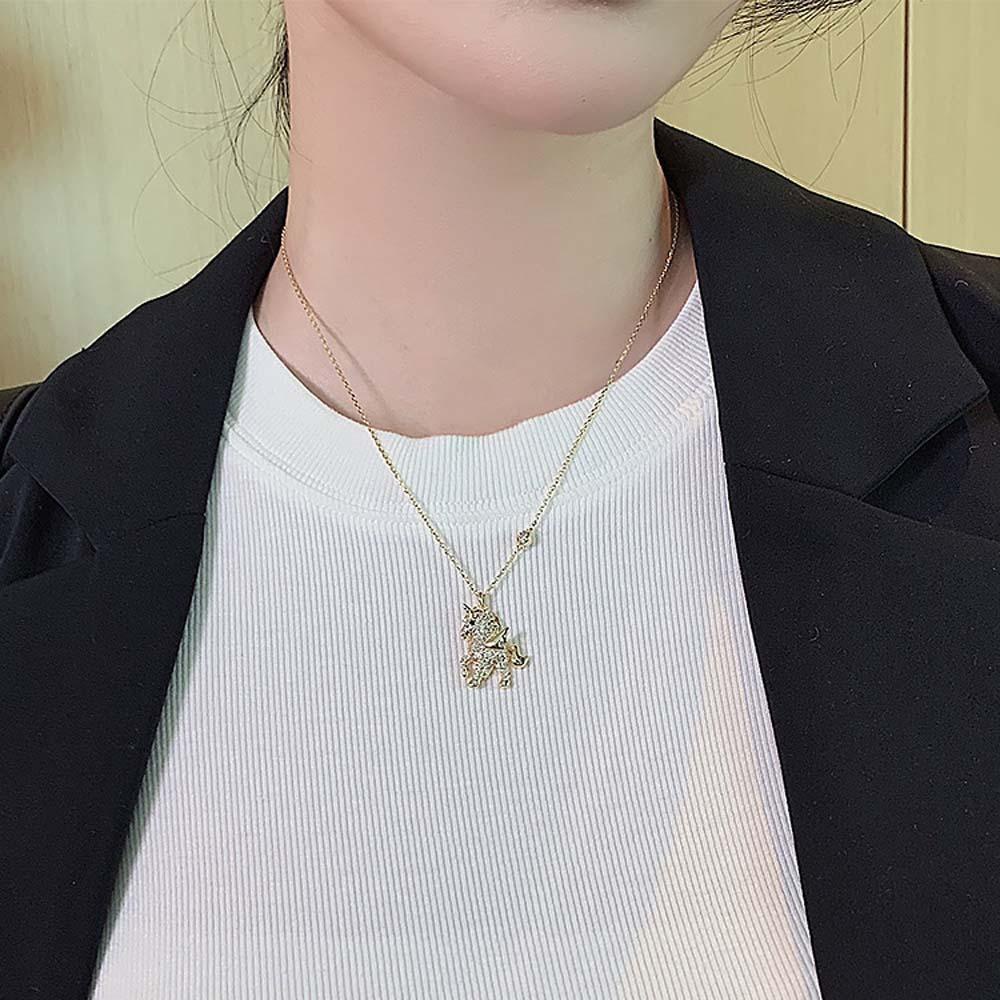 Vòng cổ Mặt Hình Kỳ Lân Dễ Thương Dành Cho Nữ