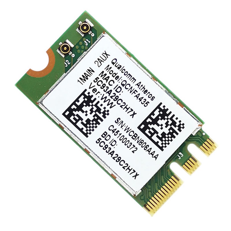 Card Chuyển Đổi Không Dây Qualcomm Atheros QCA9377 QCNFA435 802.11AC 2.4G / 5G NGFF WIFI Bluetooth 4.1