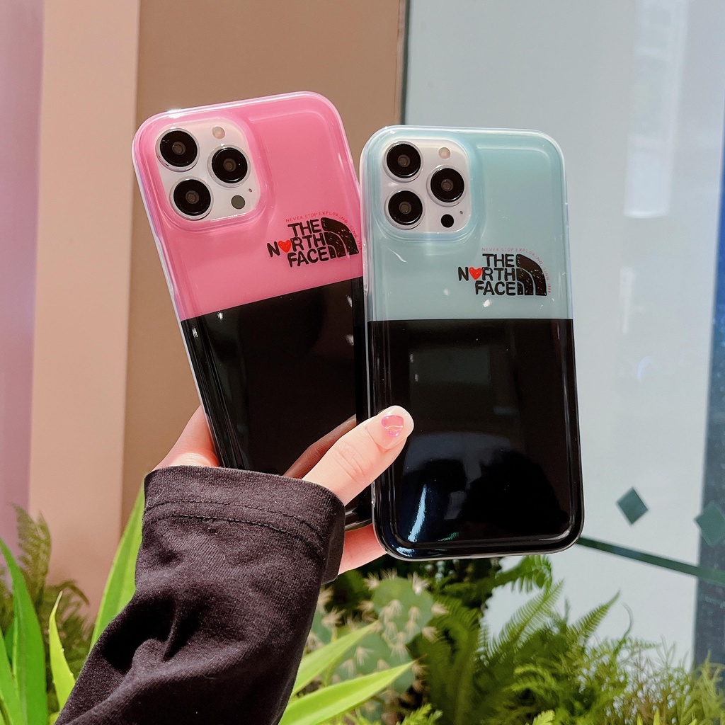 Ốp Điện Thoại In Logo the north face Sang Trọng Cho iphone 13 Pro Max i13 13pro 11 Pro Max i11 X XR Xs Max 7plus 8plus 12Pro 12 Pro Max