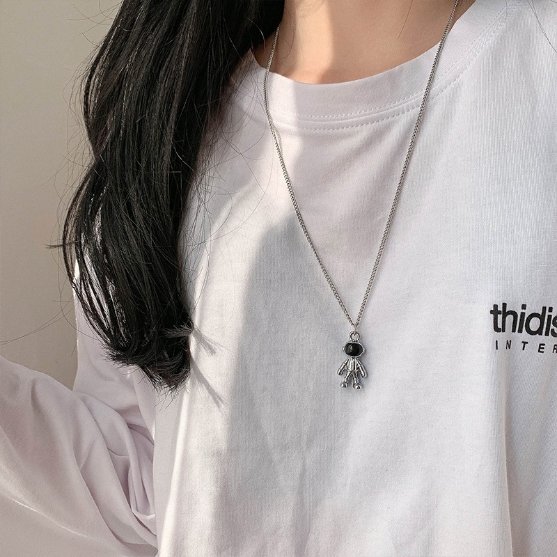 Vòng cổ thép titan phong cách hip hop nhiều kích cỡ