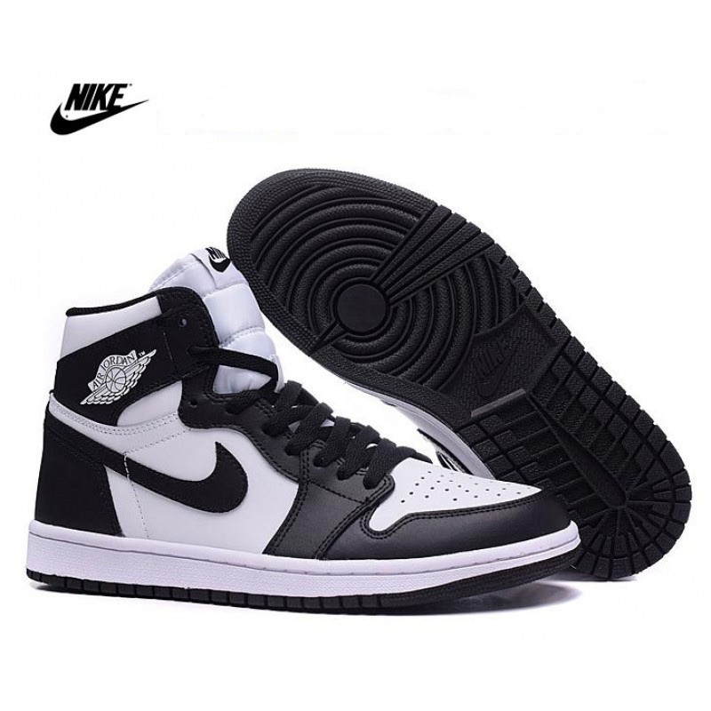 [Hang 11] Giày jordan 1 đen trắng, giày jordan panda cao cổ hàng 1:1 da nhăn chuẩn full box bill - Tina official | BigBuy360 - bigbuy360.vn