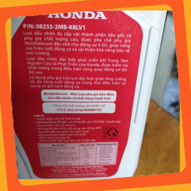 Nhớt honda tay ga 800ml