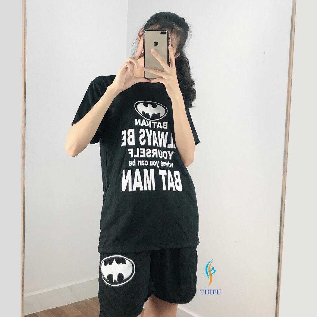 ĐỒ THỂ THAO NAM NỮ MẶC Ở NHÀ TẬP GYM MẪU MỚI BATMAN