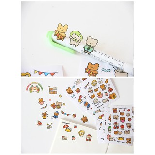 STICKER GẤU HAPPY BEAR | MST270