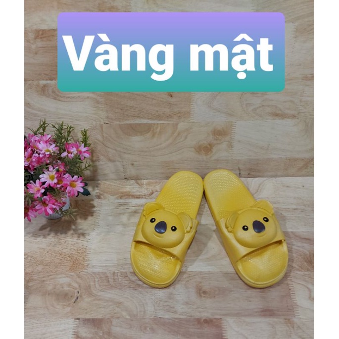 Dép nhựa nữ hình gấu  siêu dễ thương