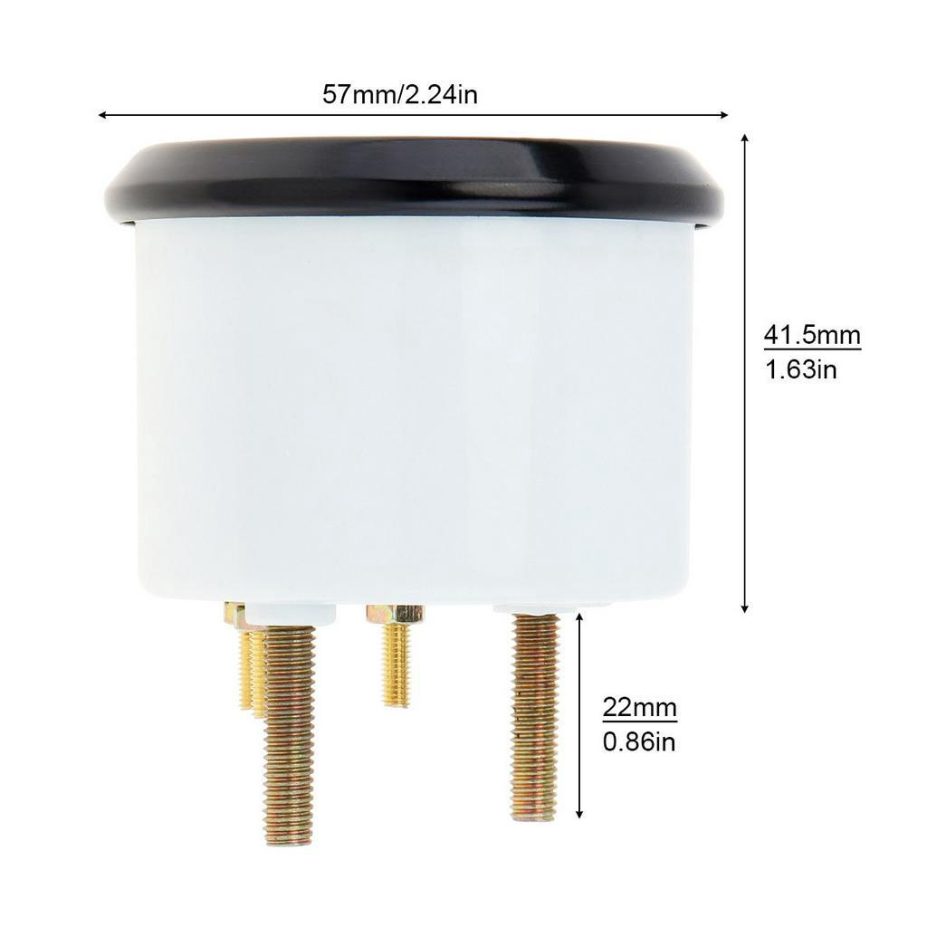 Đồng hồ đo nhiệt độ nước cho xe hơi 2 "52mm 12V chất lượng cao