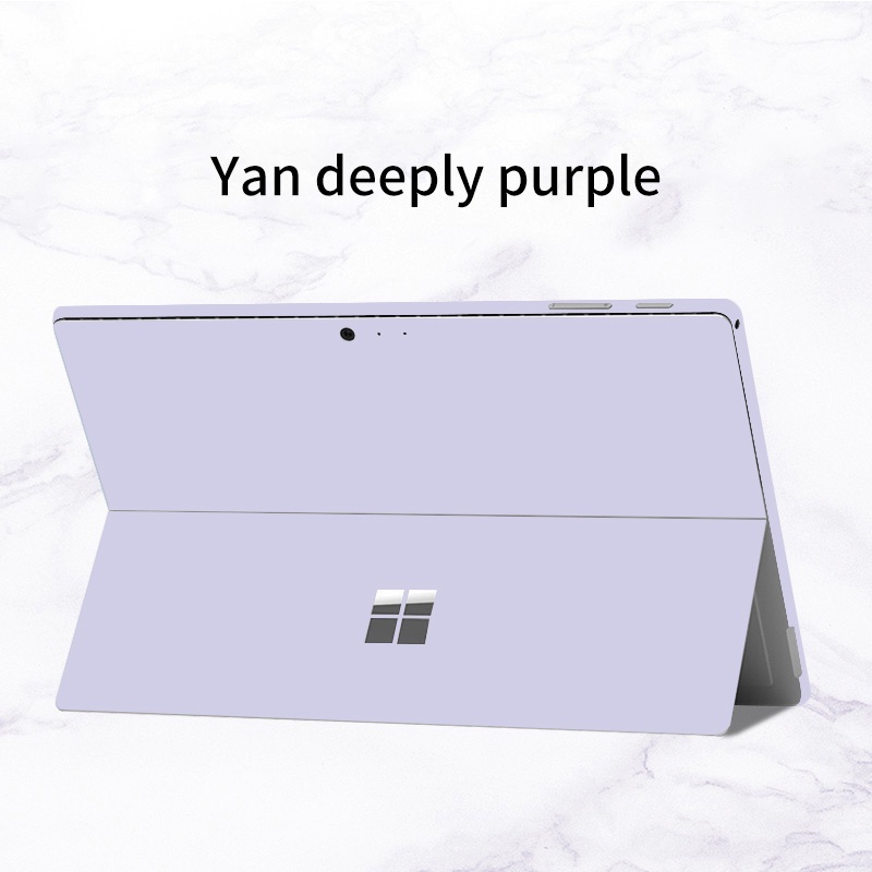 Miếng Dán Máy Tính Siêu Mỏng Màu Gradient Chống Thấm Nước / Trầy Xước Cho Microsoft Surface Pro 3 4 5 6 7 Surface Pro X Pro 8 12.3 Inches Surface Go