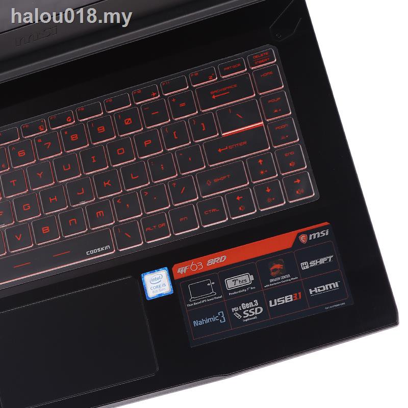 ❁Phim Dán Bảo Vệ Bàn Phím laptop Msi GF63 GS65 PS63 PS42 P65 GS75 GE75GL63 GV62 GT63 GP63