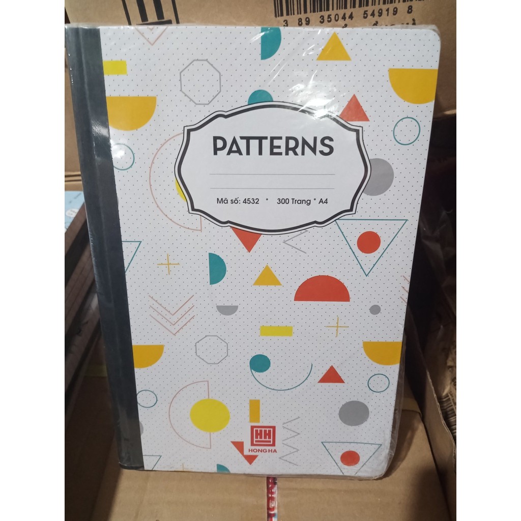 Sổ A4 Hồng Hà PATTERNS 200tr/260tr/300tr/360tr