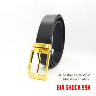 Thắt lưng nam da bò thật 100%