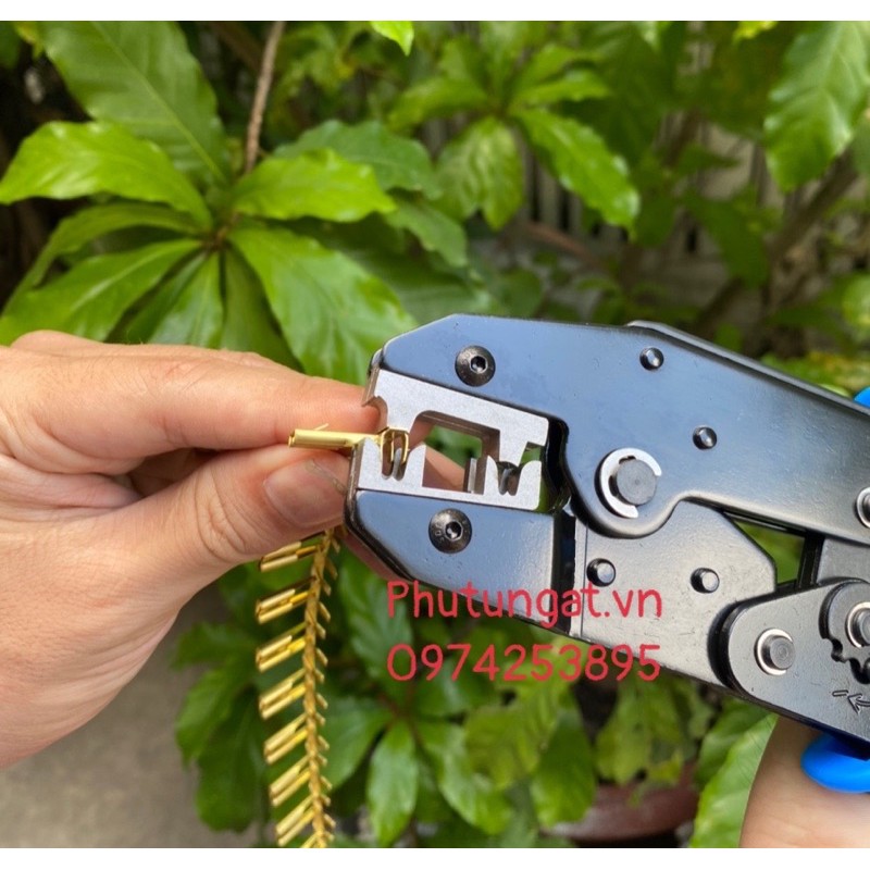 Kiềm bấm cos chân H4_ Kiềm bấm cos chuôi đèn chân H4