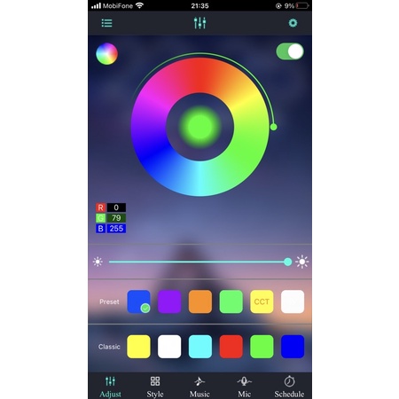 Bộ điều khiển led RGB bằng Bluetooth 4.0 qua App duoCol Strip - điều khiển led - đèn led xe oto - xe máy -led trang trí