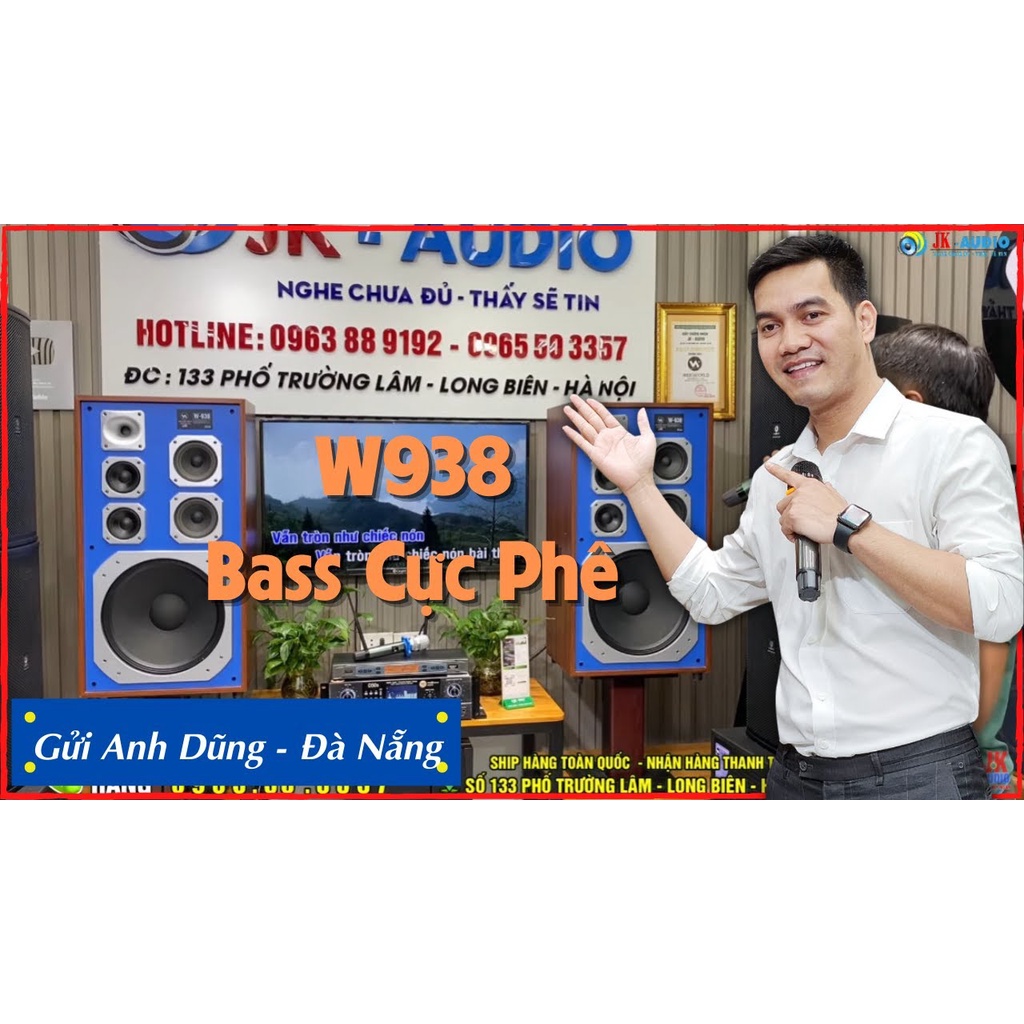 Dàn Karaoke Gia Đình Loa Weeworl W938, Sub Monster, Đẩy X23Pro, Mic W321