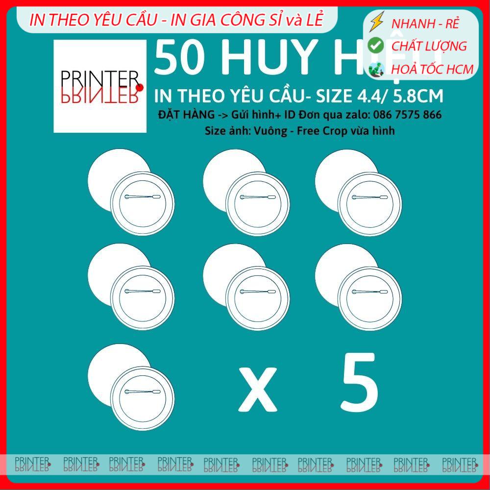 10-50 huy hiệu in theo yêu cầu