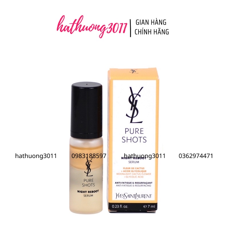 Serum YSL Pure Shot Night Reboot 7ML