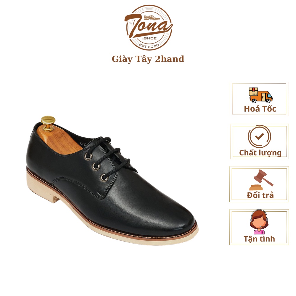 Giày Tây Nam Buộc Dây Kiểu Dáng Sang Trọng TonaShoe