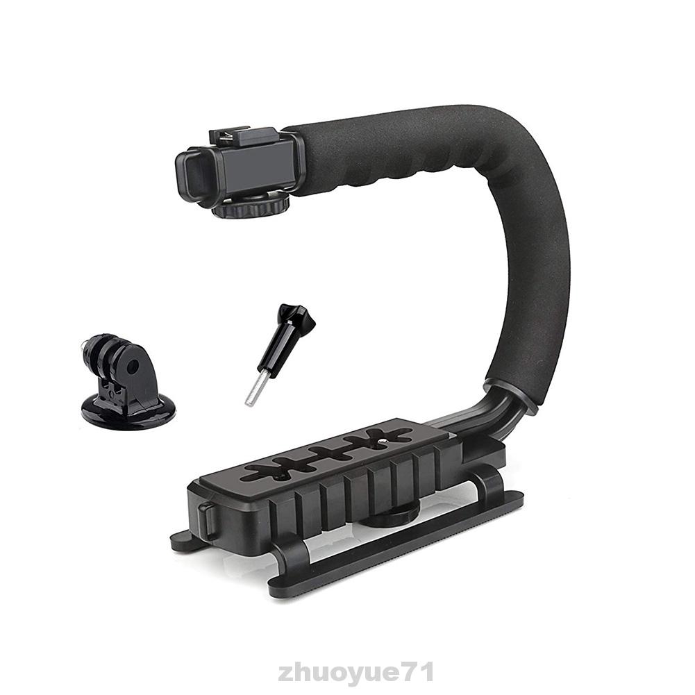 Practical Photography Camcorder C Shaped Steadicam Flash Bracket Stabilizer