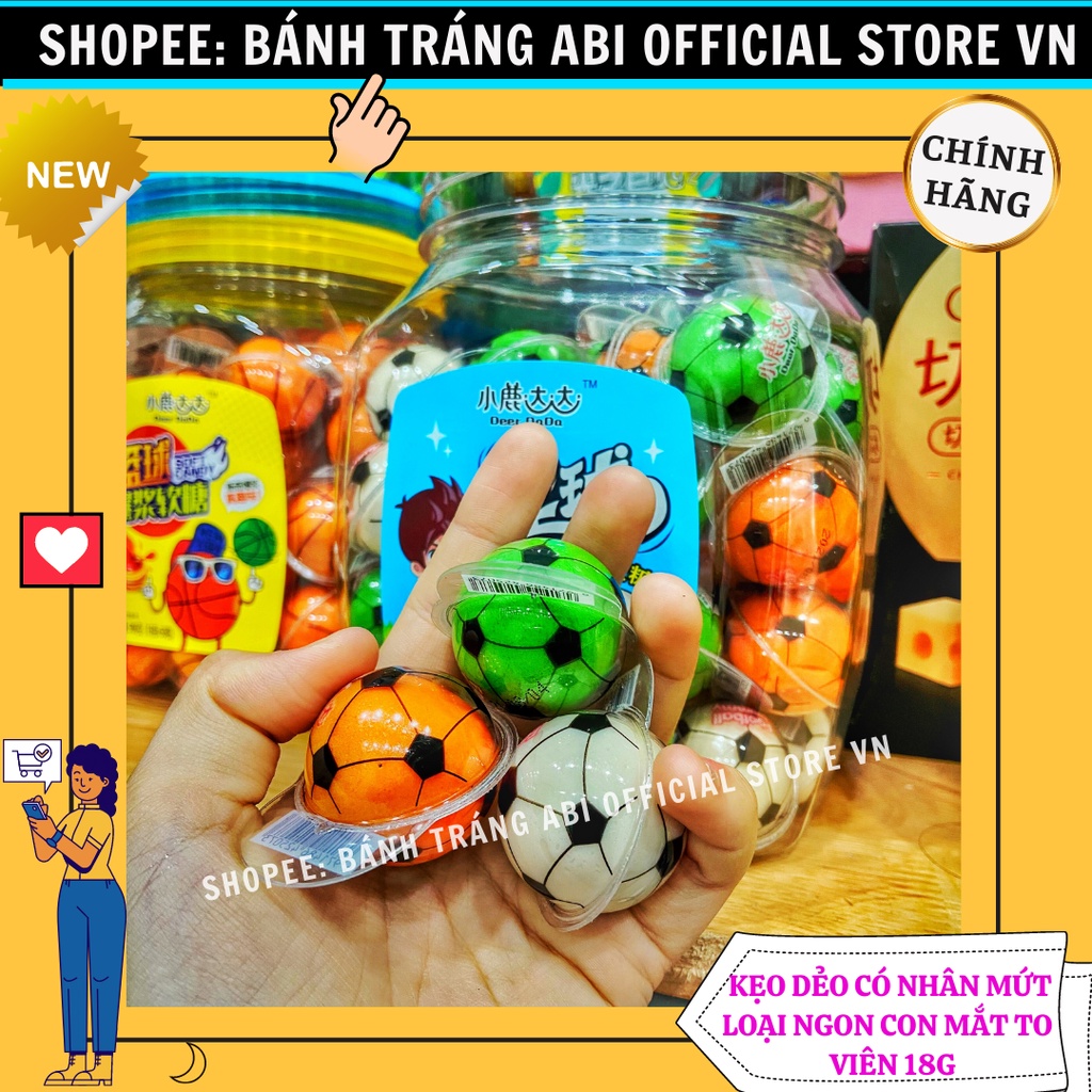 Thạch rau câu kẹo dẻo Squid game/con mắt/quả đào/hành tinh/có nhân mứt loại ngon-Eye Candy Funny Castle HongKong