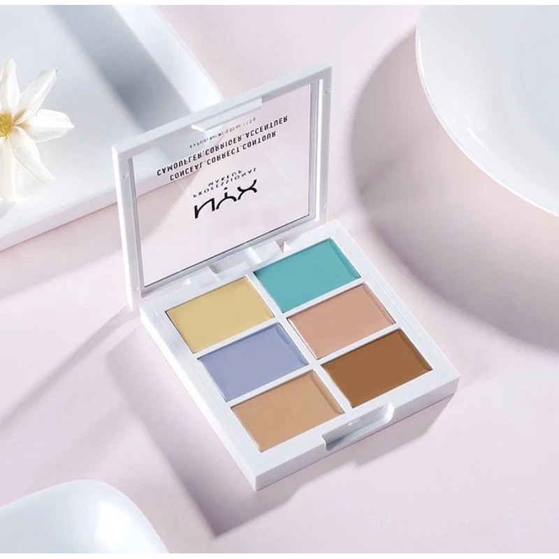 Bảng che khuyết điểm Nyx Color Correcting Palette 6 ô