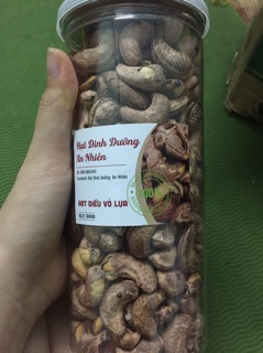 Hạt điều rang muối vỏ lụa